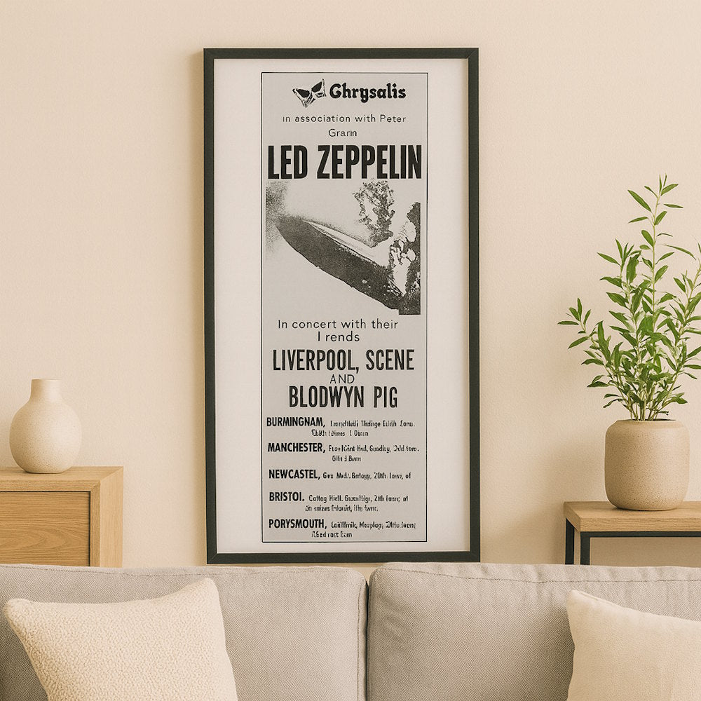 LED ZEPPELIN レッドツェッペリン (来日 55周年 ) - 1969 UK Tour
