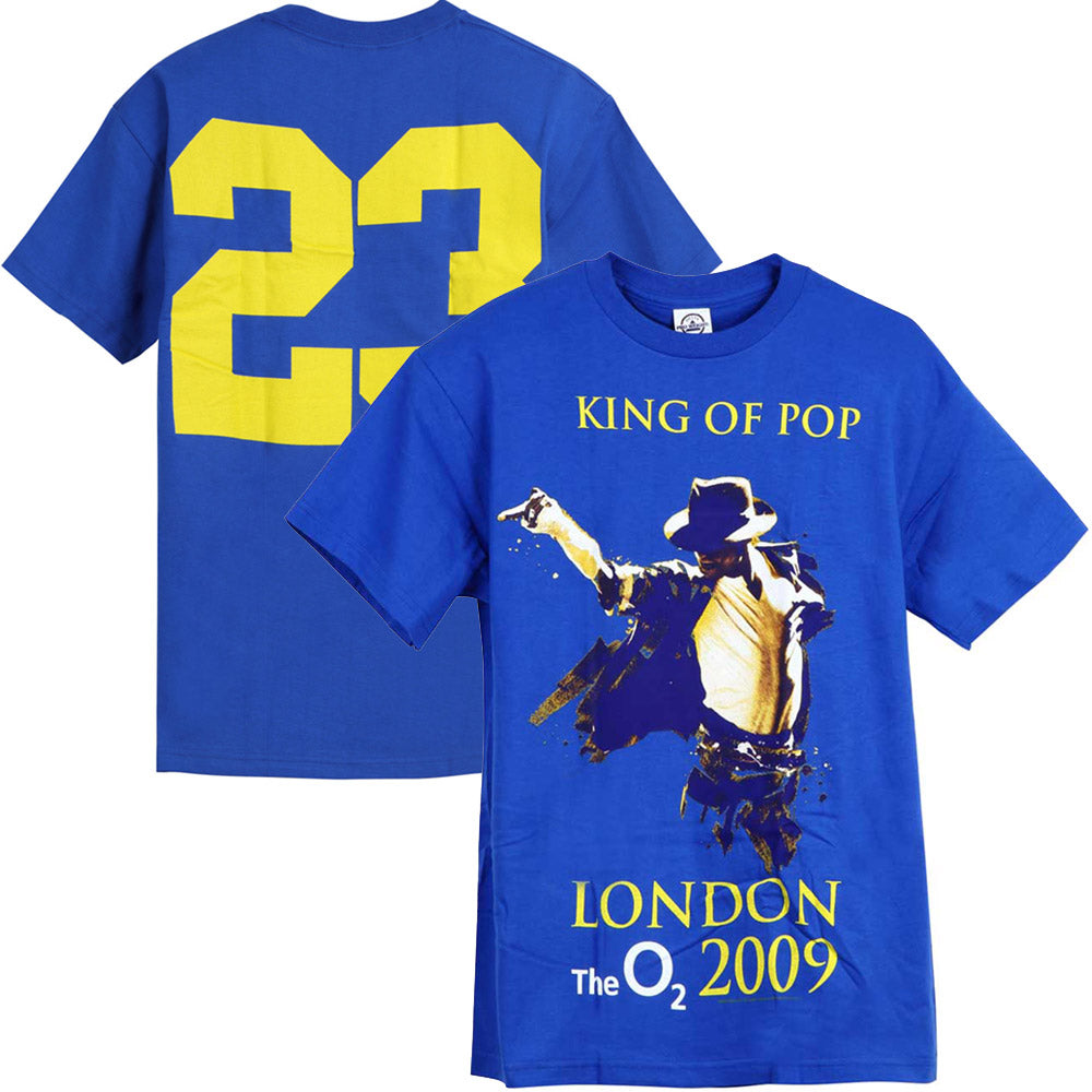 Michael Jackson 2009年ロンドン公演ツアーTシャツ 8日目 MICHAEL JACKSON マイケルジャクソン - 幻のロンドン公演23日目