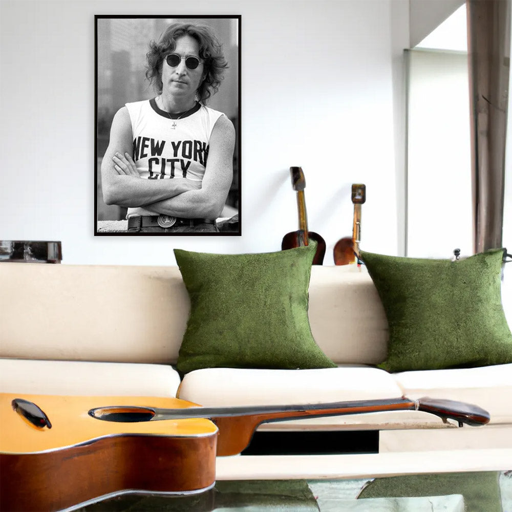 JOHN LENNON ジョンレノン (生誕 85年 ) - NYC - BOB GRUEN / ポスター