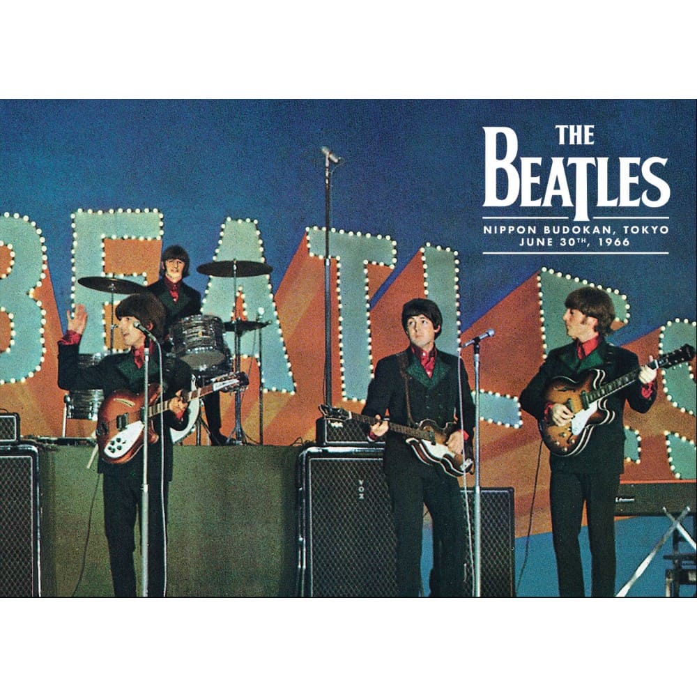 ビートルズ・ポストカード THE BEATLES ビートルズ (来日 60周年 ) - BUDOKAN JUNE 30th 1966