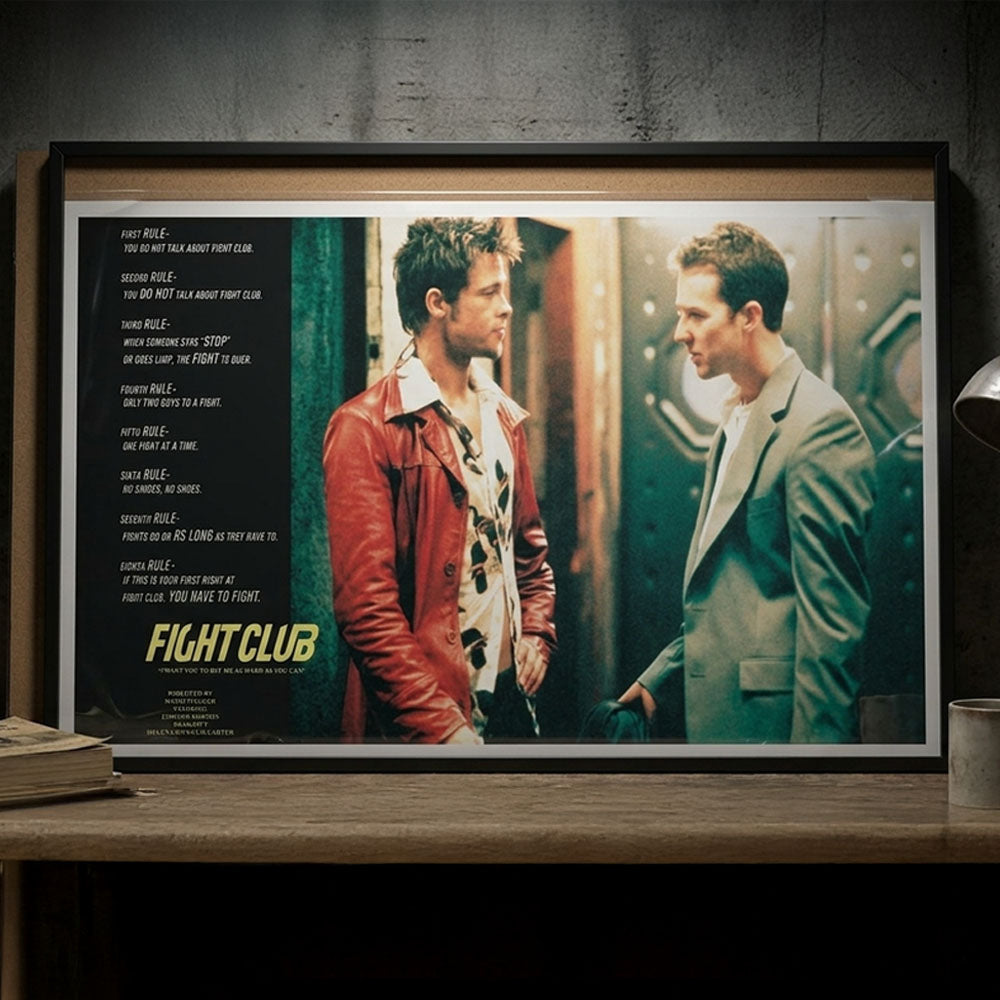 FIGHT CLUB ファイトクラブ - Rules Of Fight Club / バックボード入り