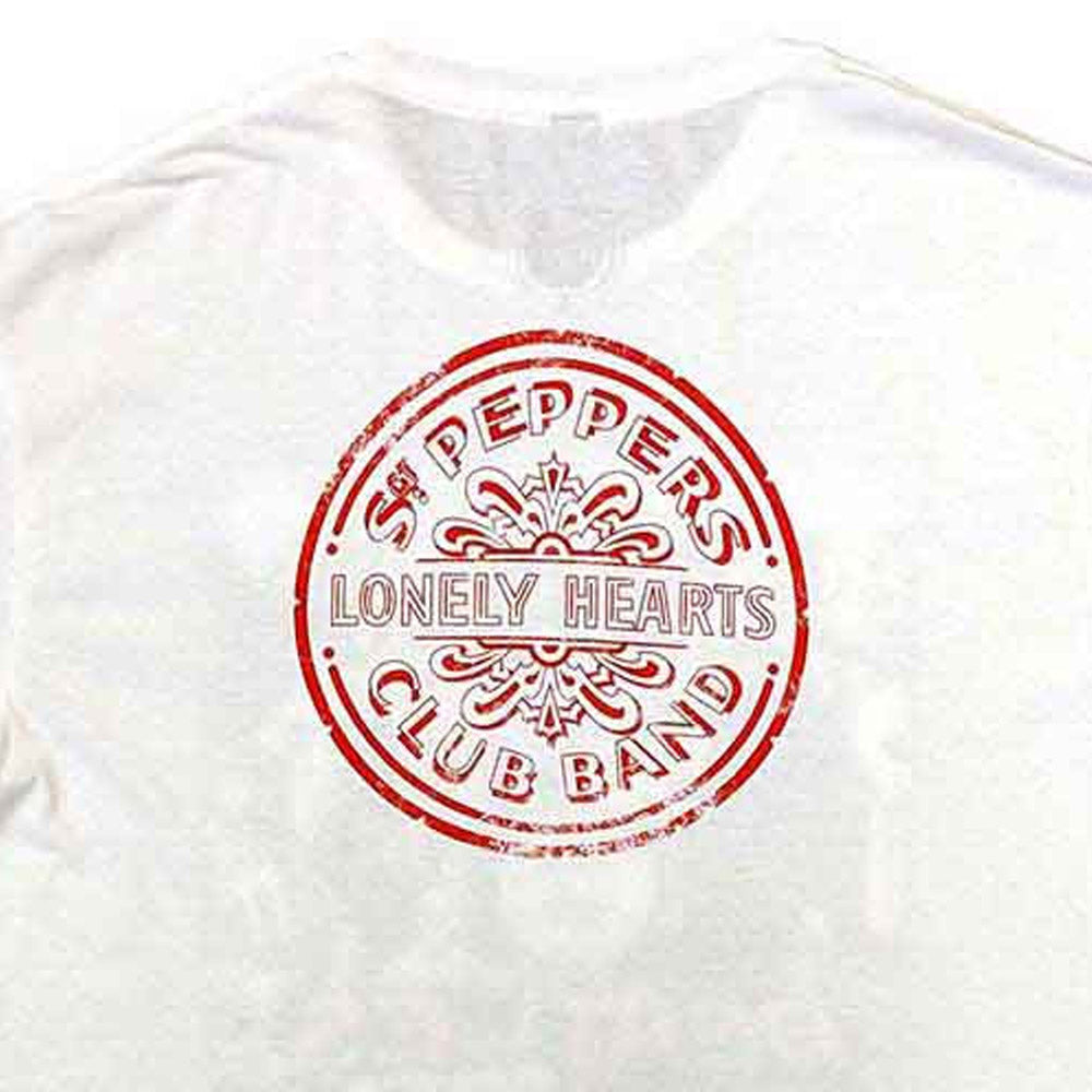 【予約商品】 THE BEATLES ビートルズ (来日 60周年 ) - Vintage Sgt Pepper / バックプリントあり / Tシャツ / メンズ