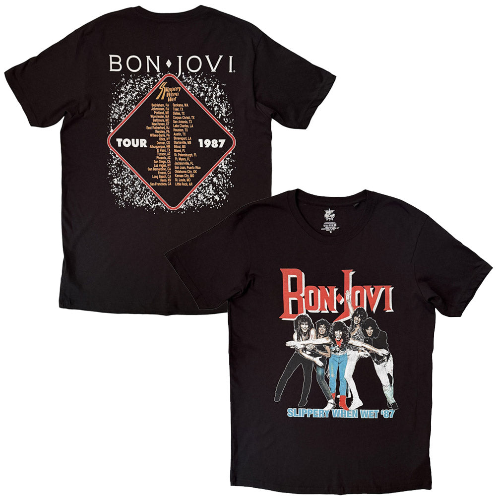 予約商品】 BON JOVI ボンジョヴィ - Slippery When Wet '87 / バック
