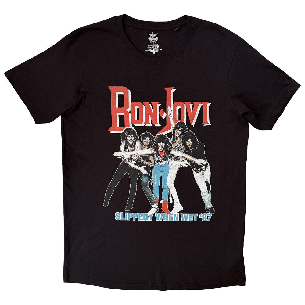 予約商品】 BON JOVI ボンジョヴィ - Slippery When Wet '87 / バック