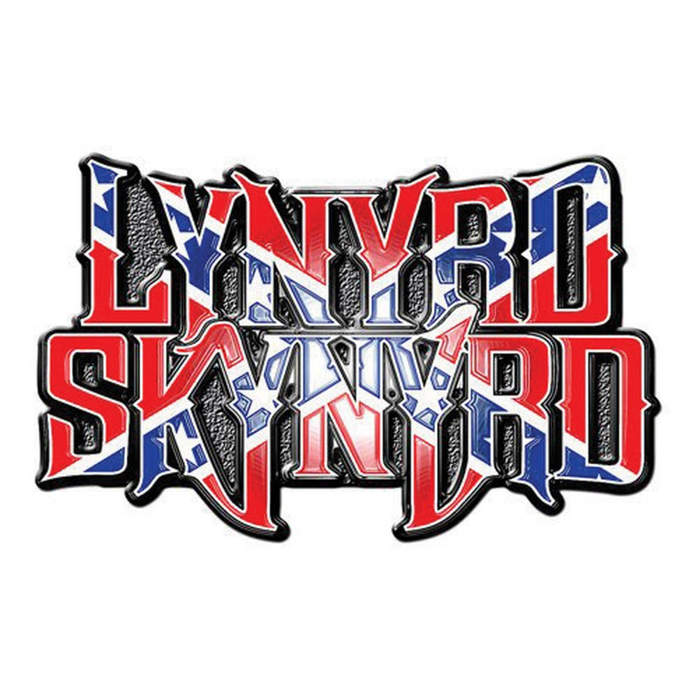 LYNYRD SKYNYRD レーナードスキナード Flag Logo ピンバッジ オフィシャル