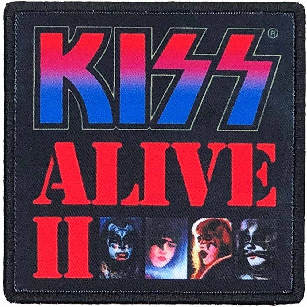 KISS キッス (結成50周年 ) - Alive II / Album Cover / ワッペン
