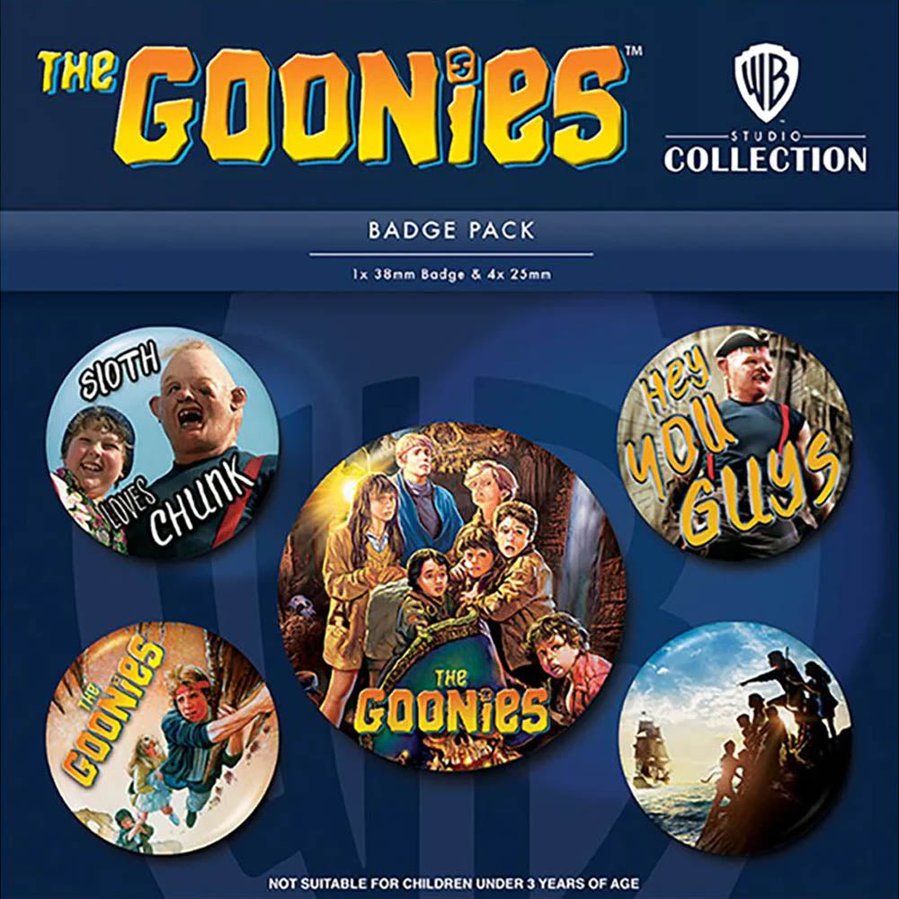 GOONIES グーニーズ - Treasure / 5個セット / バッジ