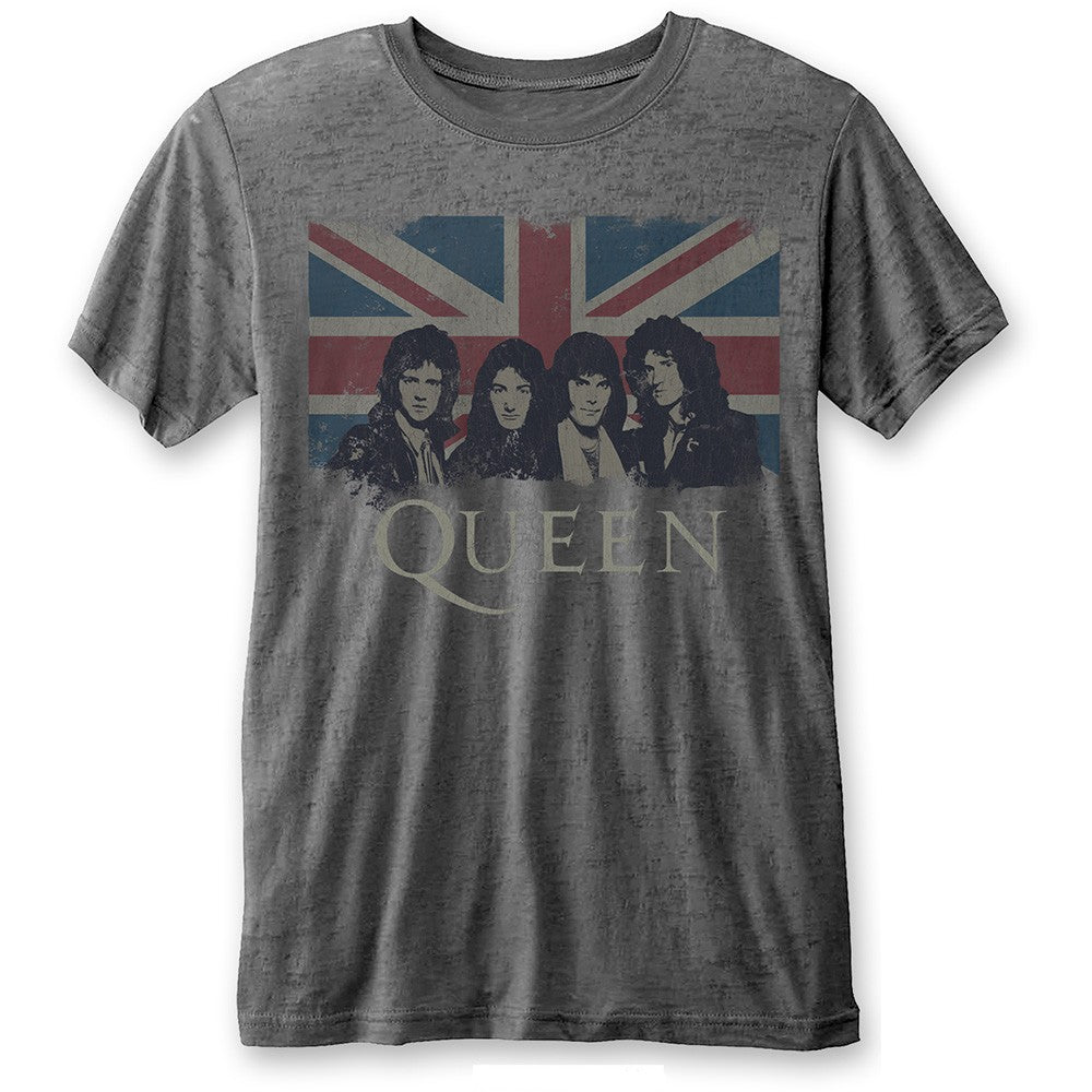 QUEEN - (初来日50周年 ) - VINTAGE UNION JACK (BURN OUT) / Black Label（ブランド）