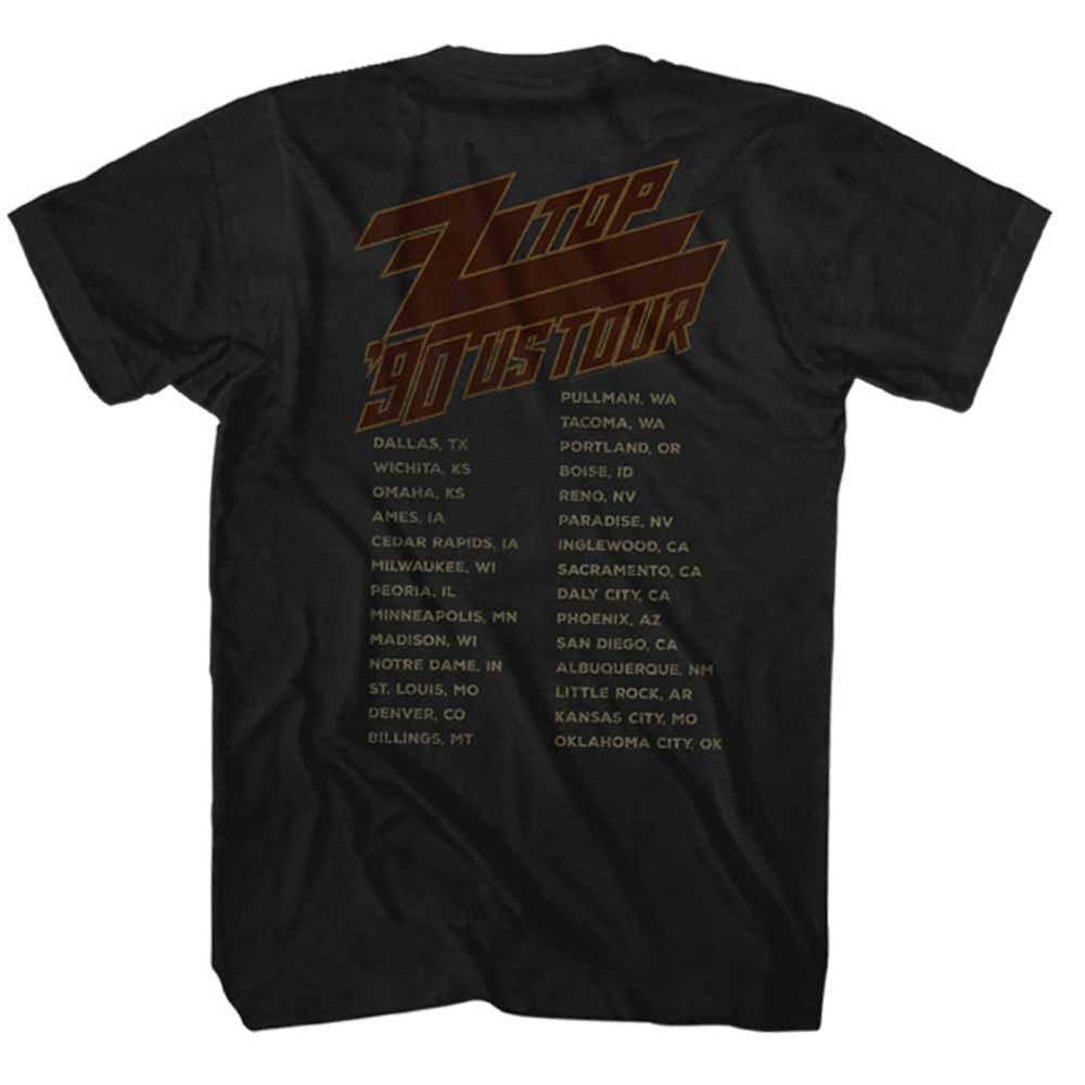 
                  
                    ZZ TOP ズィーズィートップ (デビュー 55周年 ) - 1990 US TOUR / バックプリントあり / Tシャツ / メンズ
                  
                