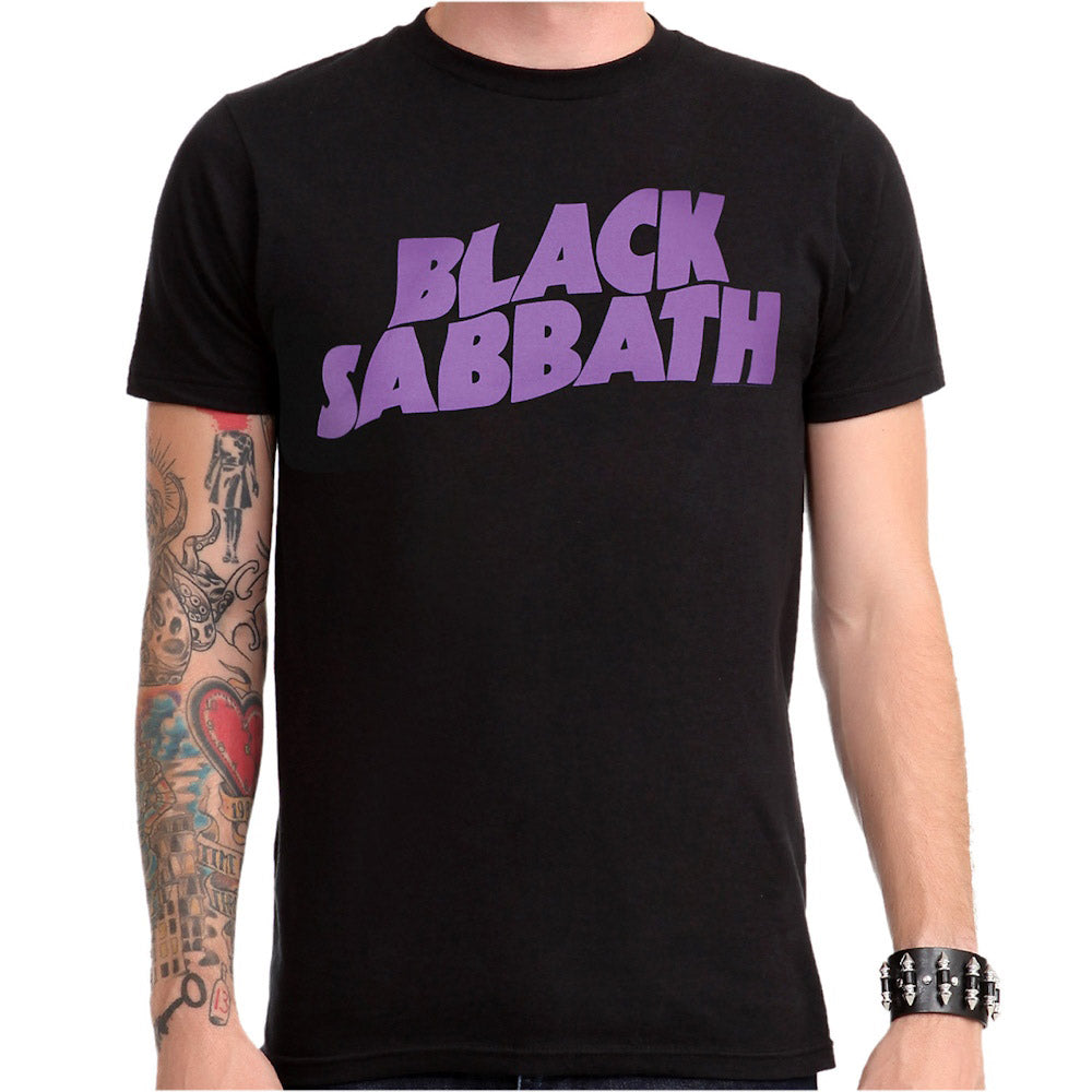 BLACK SABBATH - (OZZY OSBOURNE 追悼 ) - WAVY LOGO VINTAGE