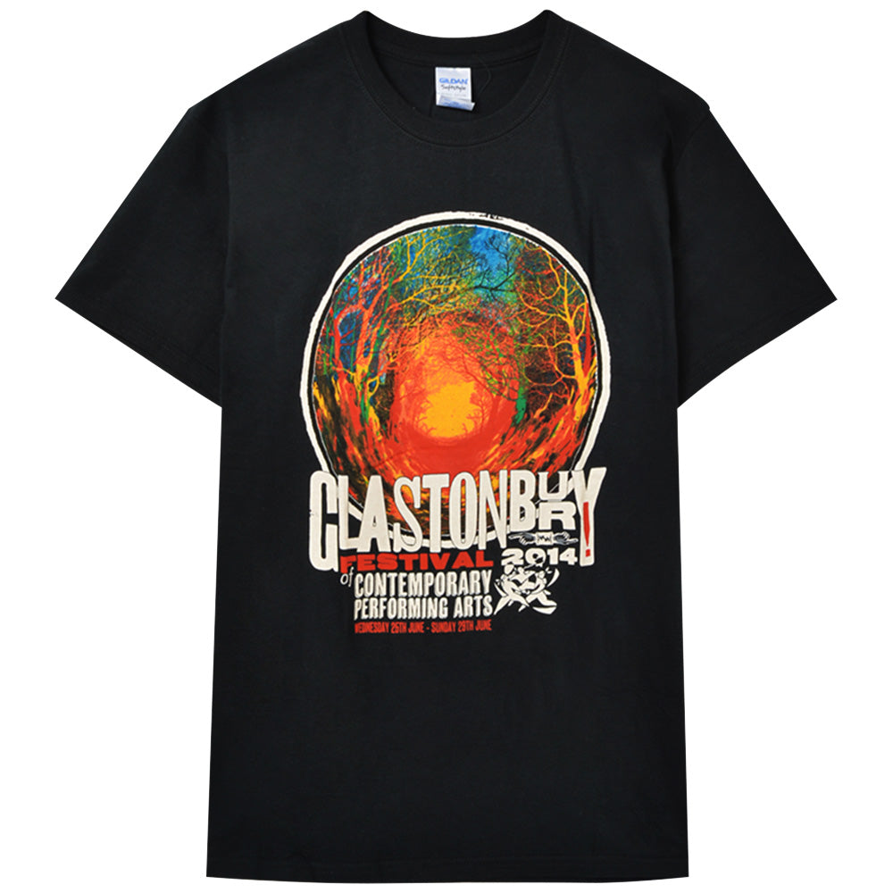 
                  
                    フェス公式Tシャツ GLASTONBURY グラストンベリー - FESTIVAL 2014 （超レア） / バックプリントあり / Tシャツ / メンズ
                  
                