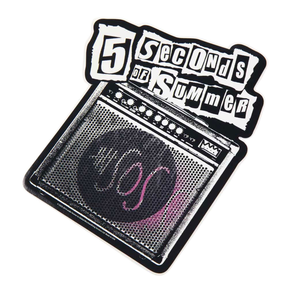 
                  
                    5 SECONDS OF SUMMER ファイヴセカンズオブサマー - 【 2014 ツアー会場限定商品 】 Amp / レア / ステッカー
                  
                