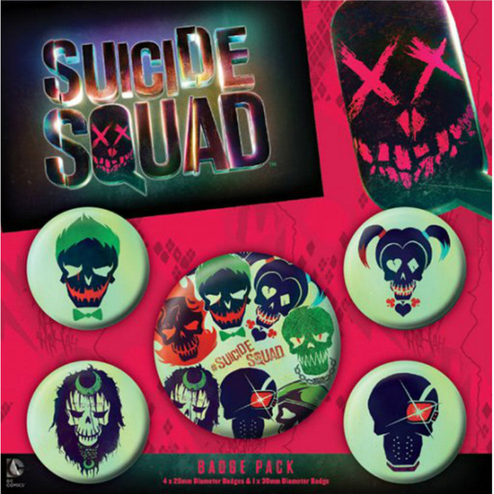SUICIDE SQUAD - (ジョーカー 生誕 80周年 ) - SKULLS 5個セット