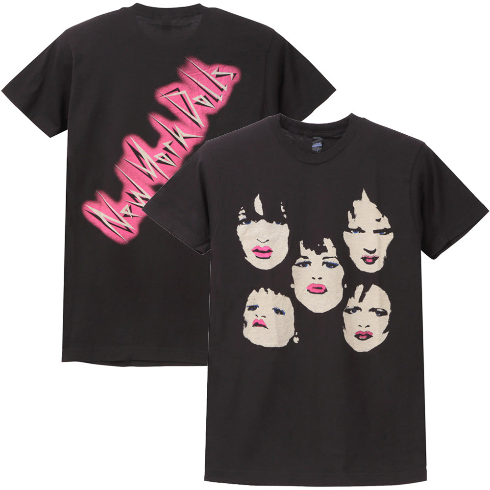 NEW YORK DOLLS - FACES / バックプリントあり