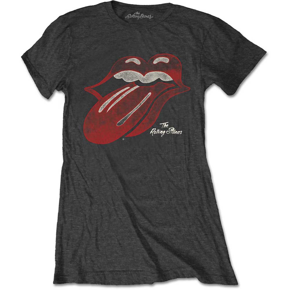 
                  
                    ROLLING STONES ローリングストーンズ - VINTAGE TONGUE LOGO / Tシャツ / レディース
                  
                