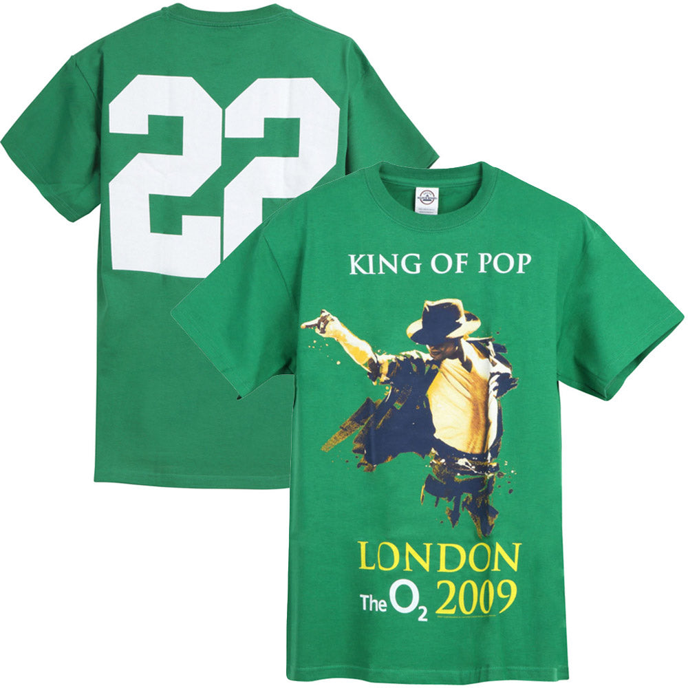 
                  
                    MICHAEL JACKSON - (伝記映画 2025年 公開 ) - 幻のロンドン公演22日目オリジナル限定Tシャツ / バックプリントあり
                  
                