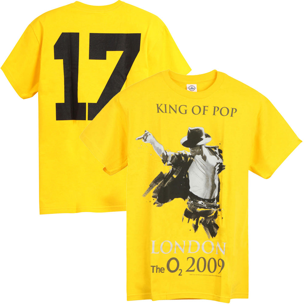 MICHAEL JACKSON - (2026年 映画公開 ) - 幻のロンドン公演17日目オリジナル限定Tシャツ / バックプリントあり