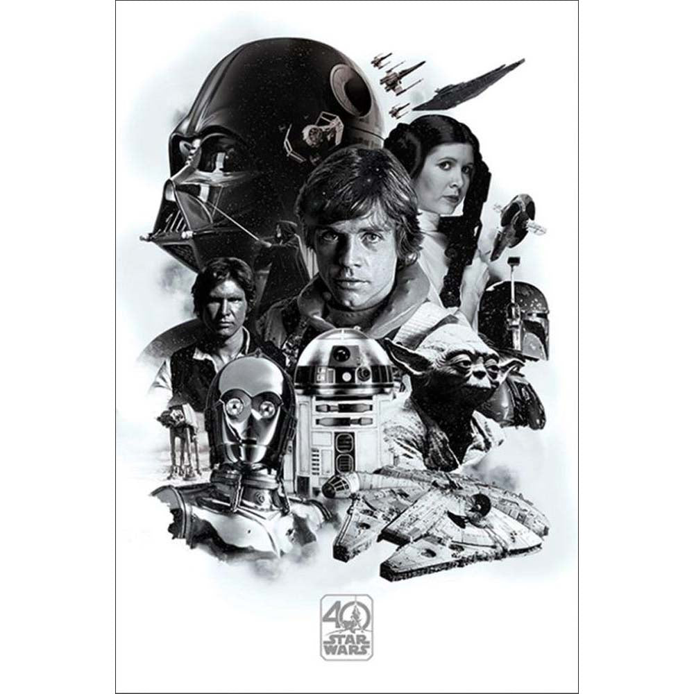 STAR WARS - 40th Anniversary (Montage)