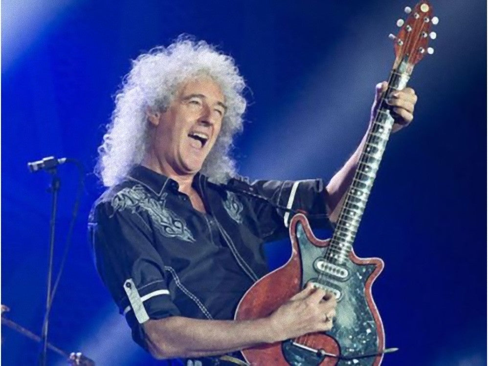 
                  
                    QUEEN クイーン (初来日50周年 ) - Red Special / ブライアン・メイ・モデル / ミニチュア楽器
                  
                