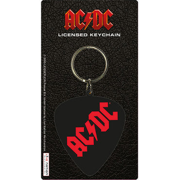 AC/DC - (来日 45周年 ) - PLECTRUM / ラバー・キーリング