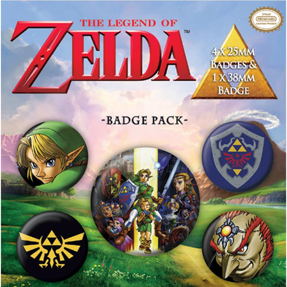 THE LEGEND OF ZELDA - (40周年 ) - Badge Pack