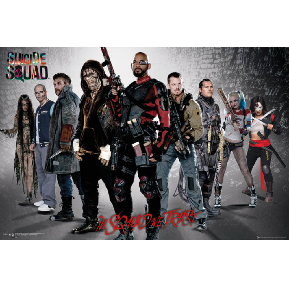 SUICIDE SQUAD - (ジョーカー 生誕 80周年 ) - （絶版ポスター）GROUP