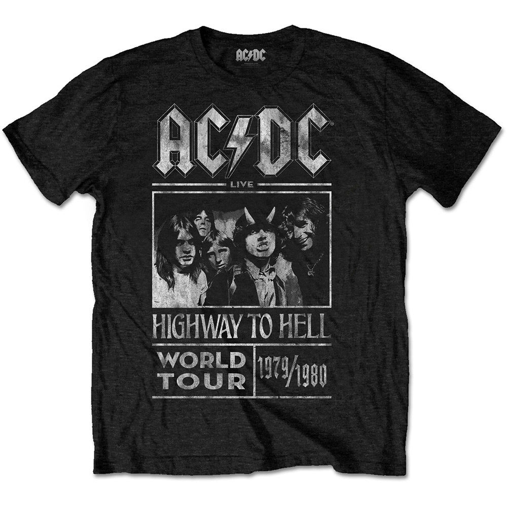 AC/DC - (Back in Black 45周年 ) - HIGHWAY TO HELL WORLD TOUR 1979 / 1980 （復刻ツアーTシリーズ）