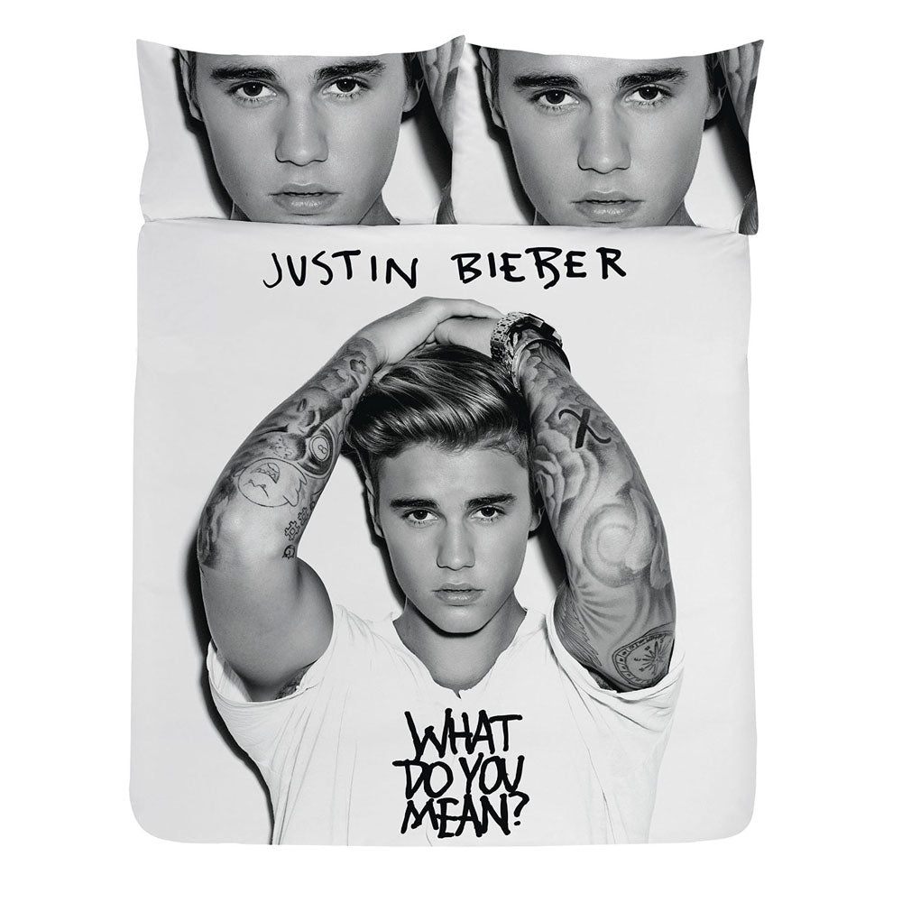 JUSTIN BIEBER - (新譜 発売 ) - What Do You Meanダブルベッド・セット
