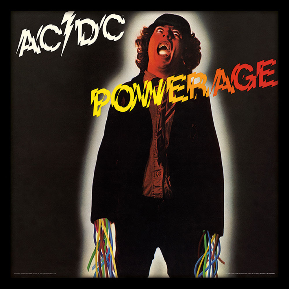 AC/DC - (Back in Black 45周年 ) - POWERAGE (アルバム・シリーズ額)