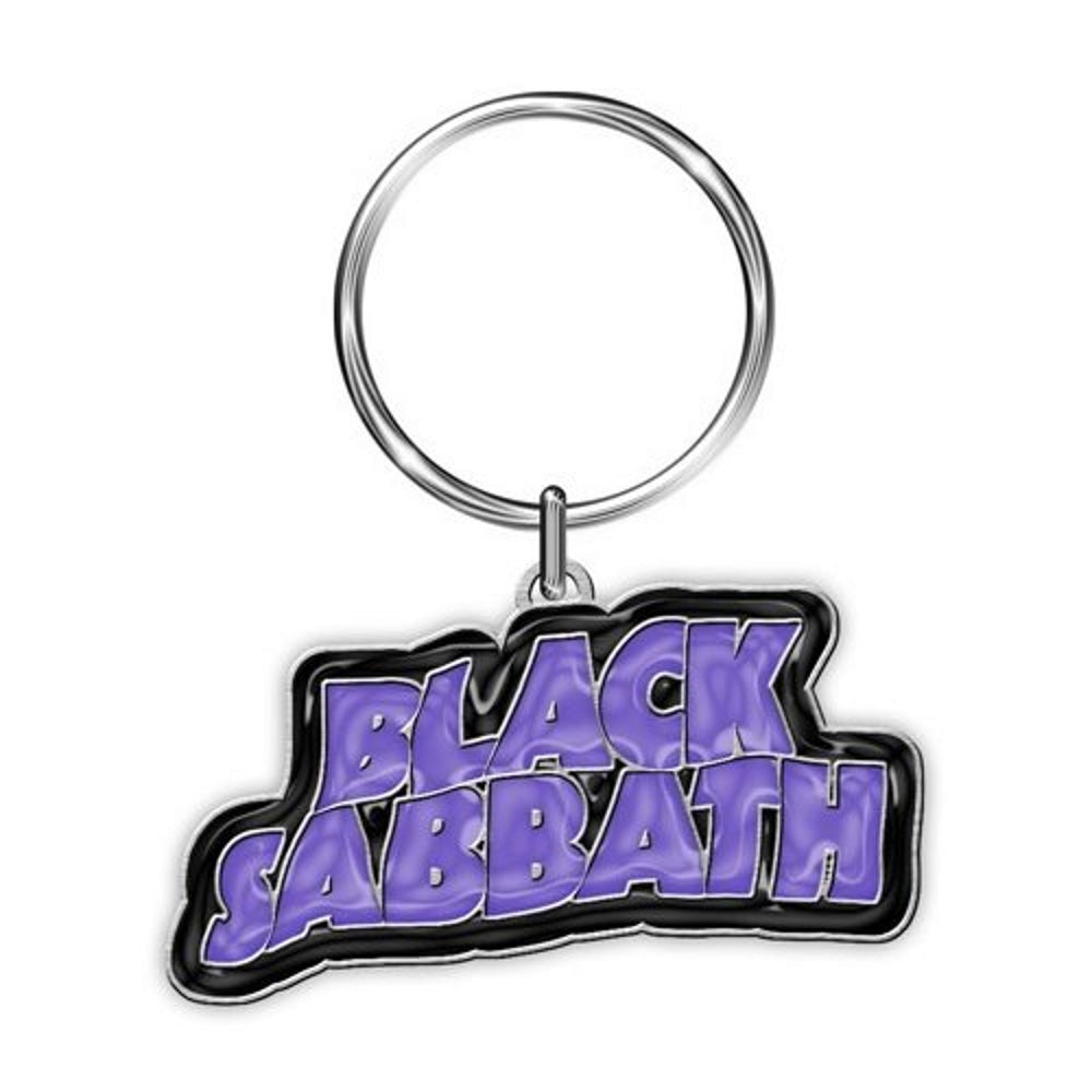 BLACK SABBATH - LOGO / メタル・キーチェイン