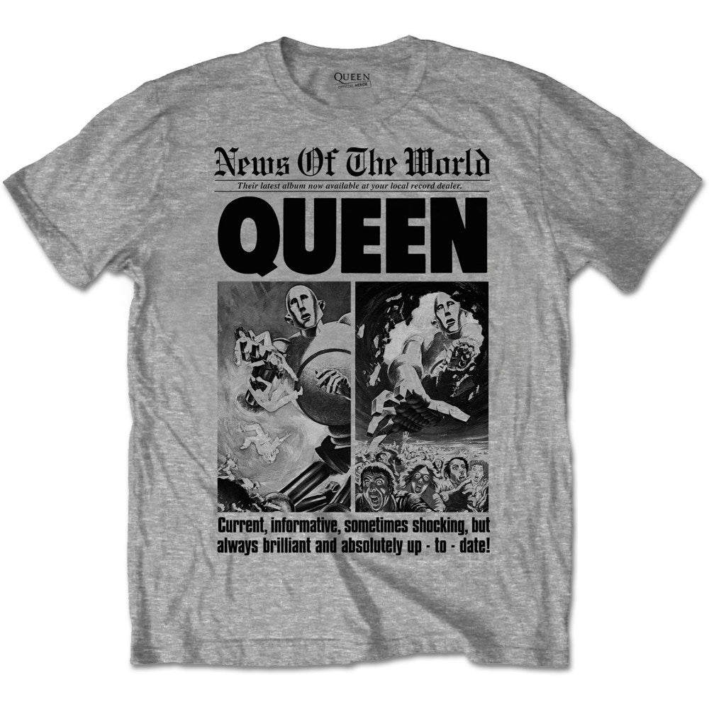 QUEEN - (初来日50周年 ) - NEWS OF THE WORLD 40TH FRONT PAGE 40周年記念デザイン