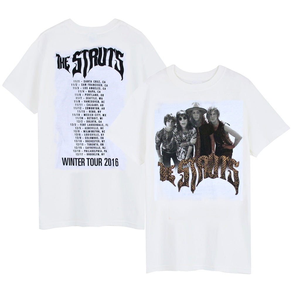 
                  
                    THE STRUTS - 【会場限定Tシャツ】SNAKE SKIN 2016 TOUR / バックプリントあり
                  
                