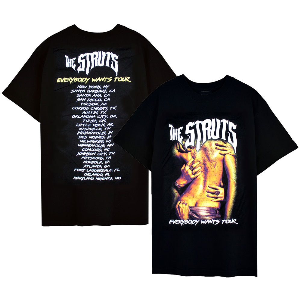 THE STRUTS - 【会場限定Tシャツ】EVERYBODY WANTS TOUR / バックプリントあり