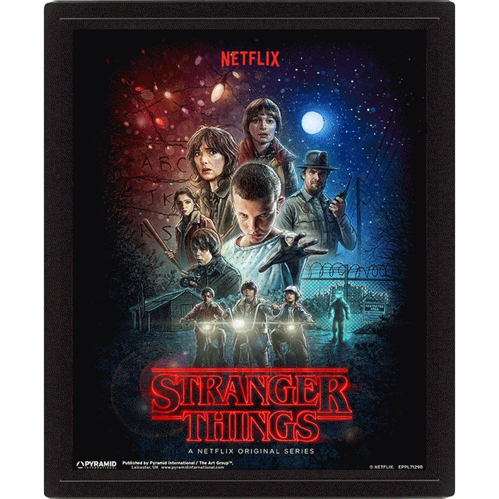 STRANGER THINGS - (シーズン5 2025年配信決定 ) - One Sheet 3D