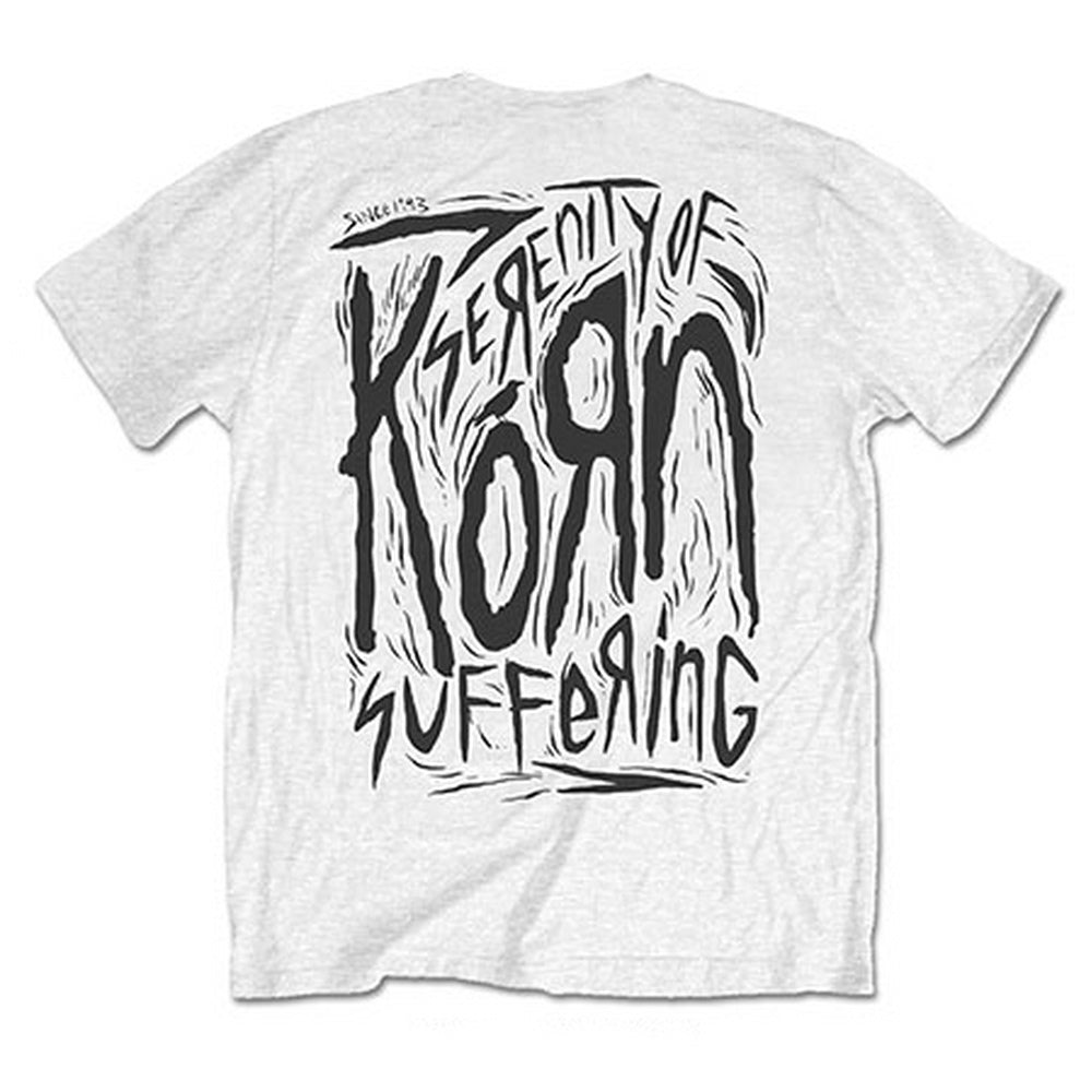 
                  
                    KORN コーン (デビュー 30周年 ) - Scratched Type / バックプリントあり / Tシャツ / メンズ
                  
                