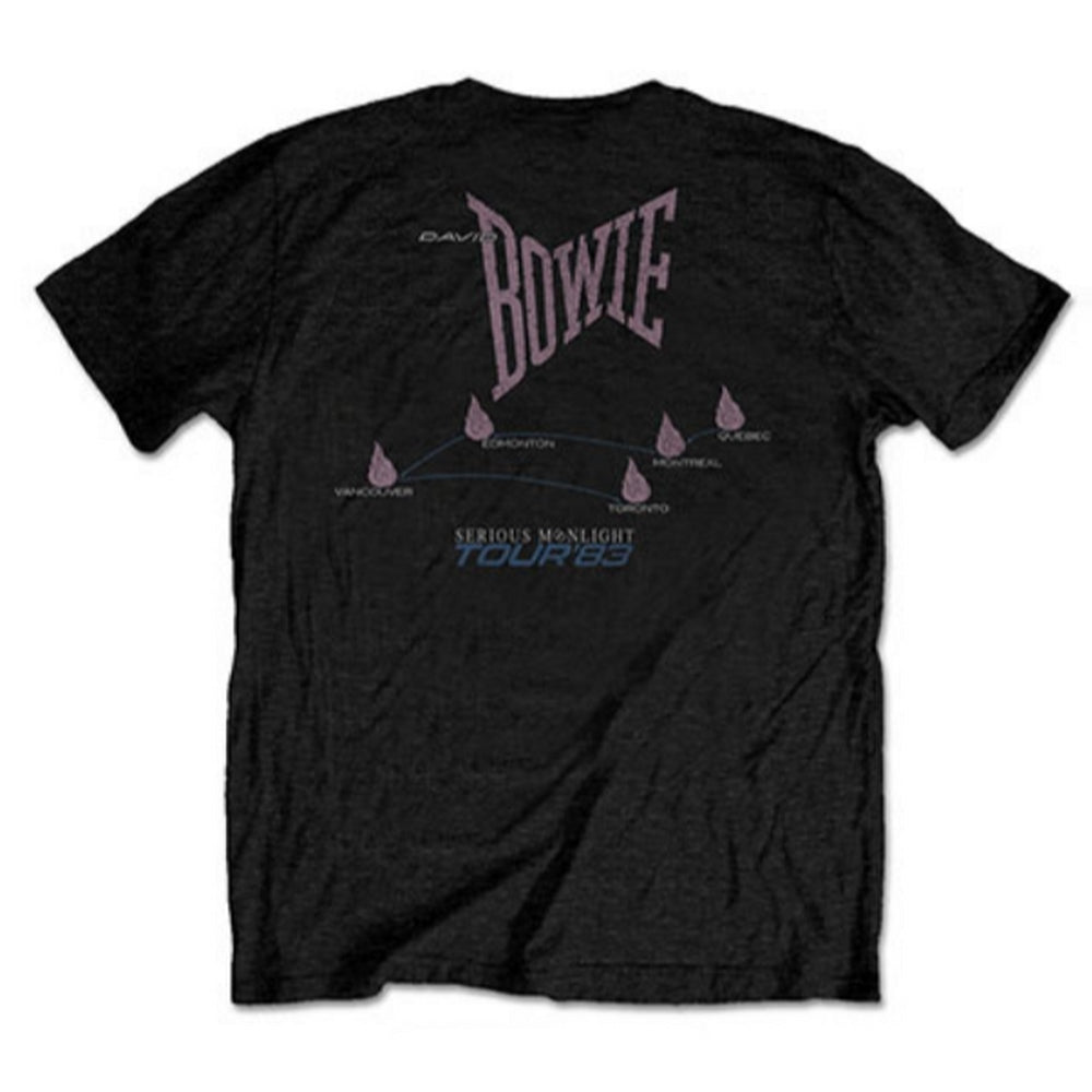 
                  
                    DAVID BOWIE デヴィッドボウイ - 83' Tour / バックプリントあり / Tシャツ / メンズ
                  
                