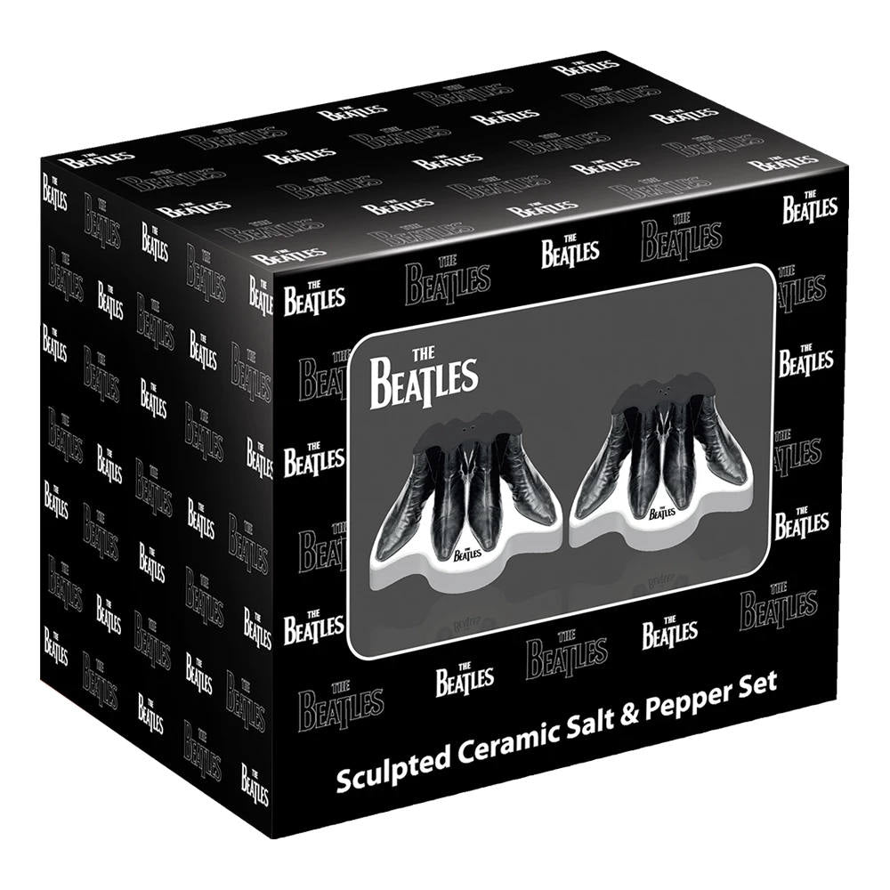 
                  
                    THE BEATLES ビートルズ (ABBEY ROAD 55周年 ) - Singles Collection Boots Sculpted SALT & PEPPER SET / キッチン用品
                  
                