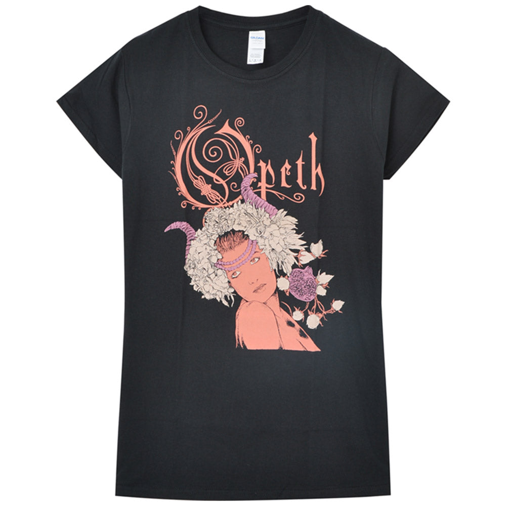OPETH オーペス - PERSEPHONE FITTED / バックプリントあり / Tシャツ / レディース
