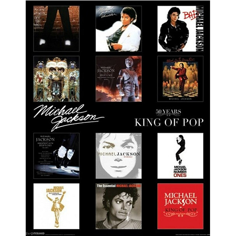 MICHAEL JACKSON - (2025年 映画公開 ) - （絶版ポスター）Albums（ミニ・ポスター）