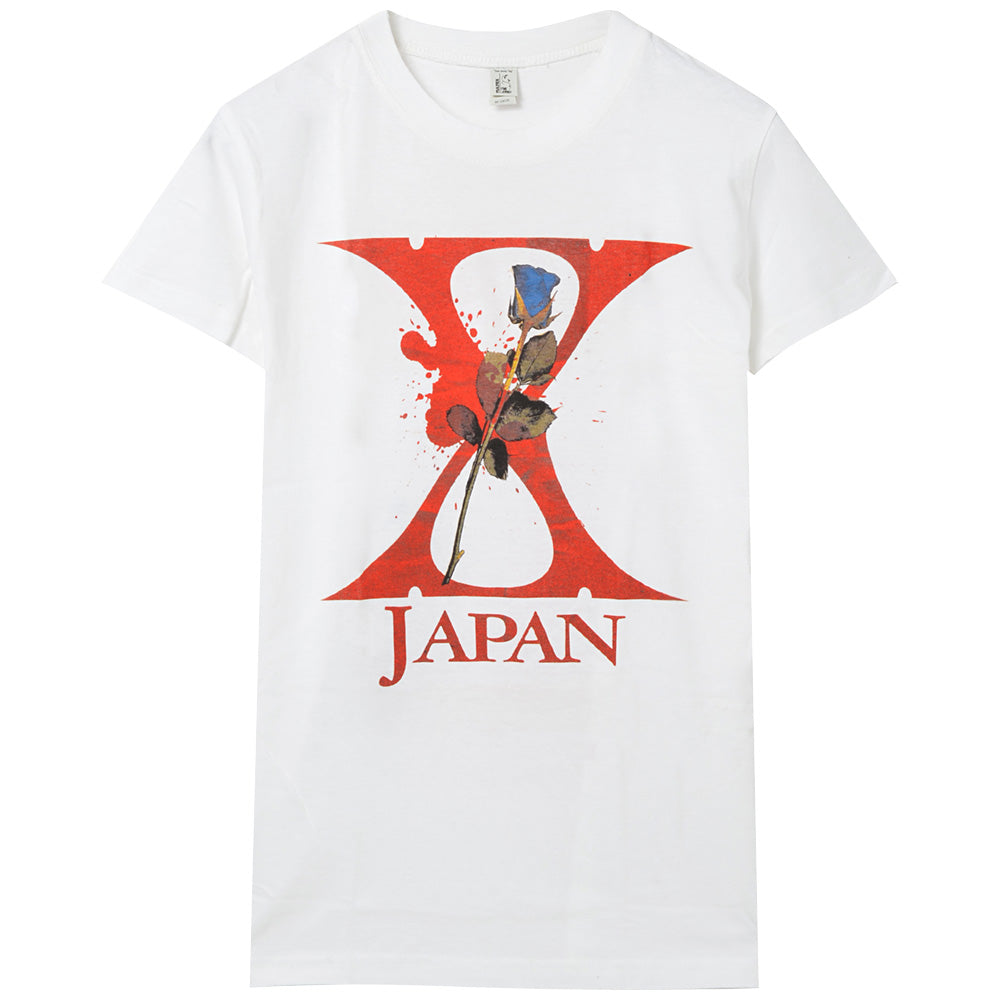 
                  
                    X JAPAN エックスジャパン - ROSE TOUR2010 / バックプリントあり / 超レア / Tシャツ / レディース
                  
                