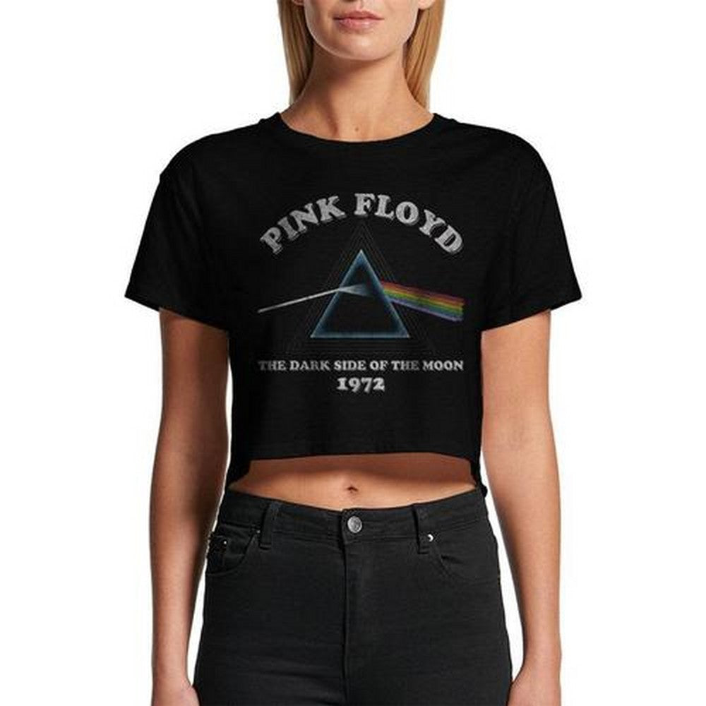 PINK FLOYD - (結成 60周年 ) - DARK SIDE OF THE MOON RETRO / CROP TOP