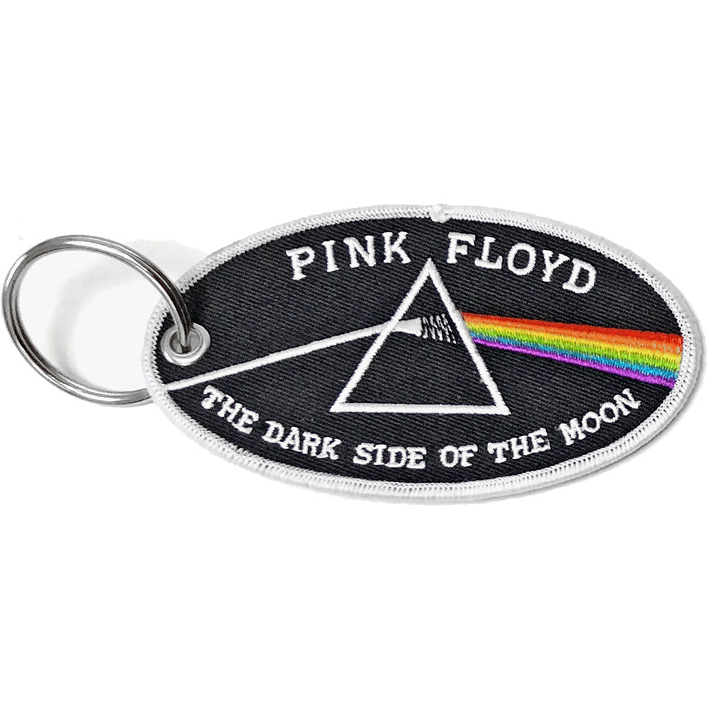 PINK FLOYD - Dark Side of the Moon Oval White Border / パッチ