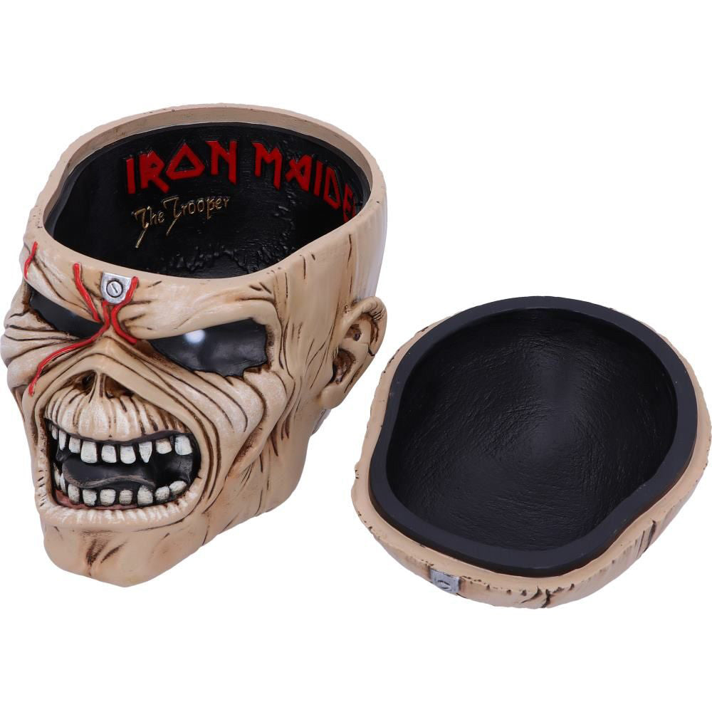 
                  
                    IRON MAIDEN アイアンメイデン (ポール・ディアノ 追悼 ) - Eddie The Trooper Head Trinket Box / インテリア置物
                  
                