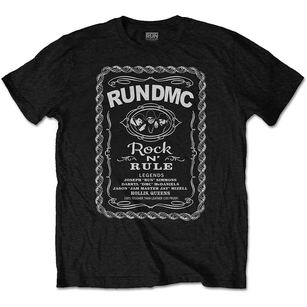 RUN DMC - Rock N' Rule Whiskey Label