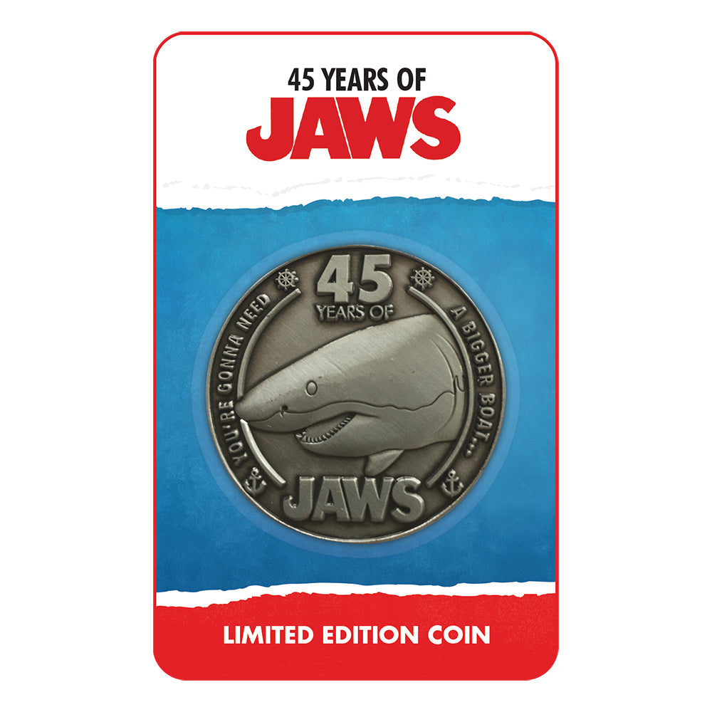 
                  
                    JAWS ジョーズ - 45th anniversary Coin / 世界限定9995枚 / コイン
                  
                