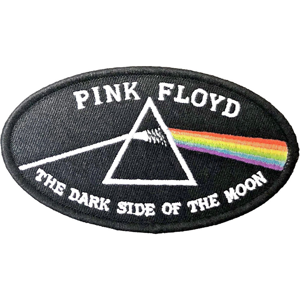 PINK FLOYD - (結成 60周年 ) - Dark Side of the Moon Oval Black Border