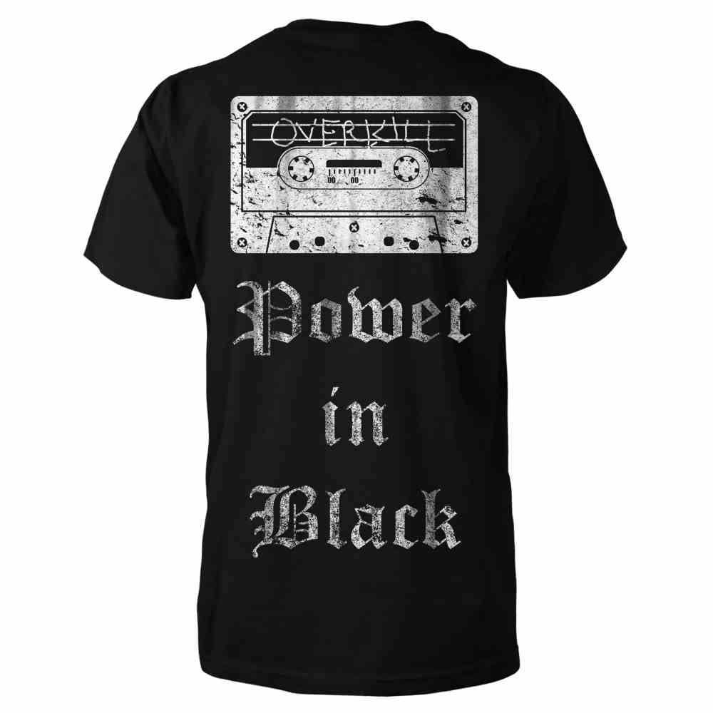 
                  
                    OVERKILL オーヴァーキル - Power In Black / バックプリントあり / Tシャツ / メンズ
                  
                