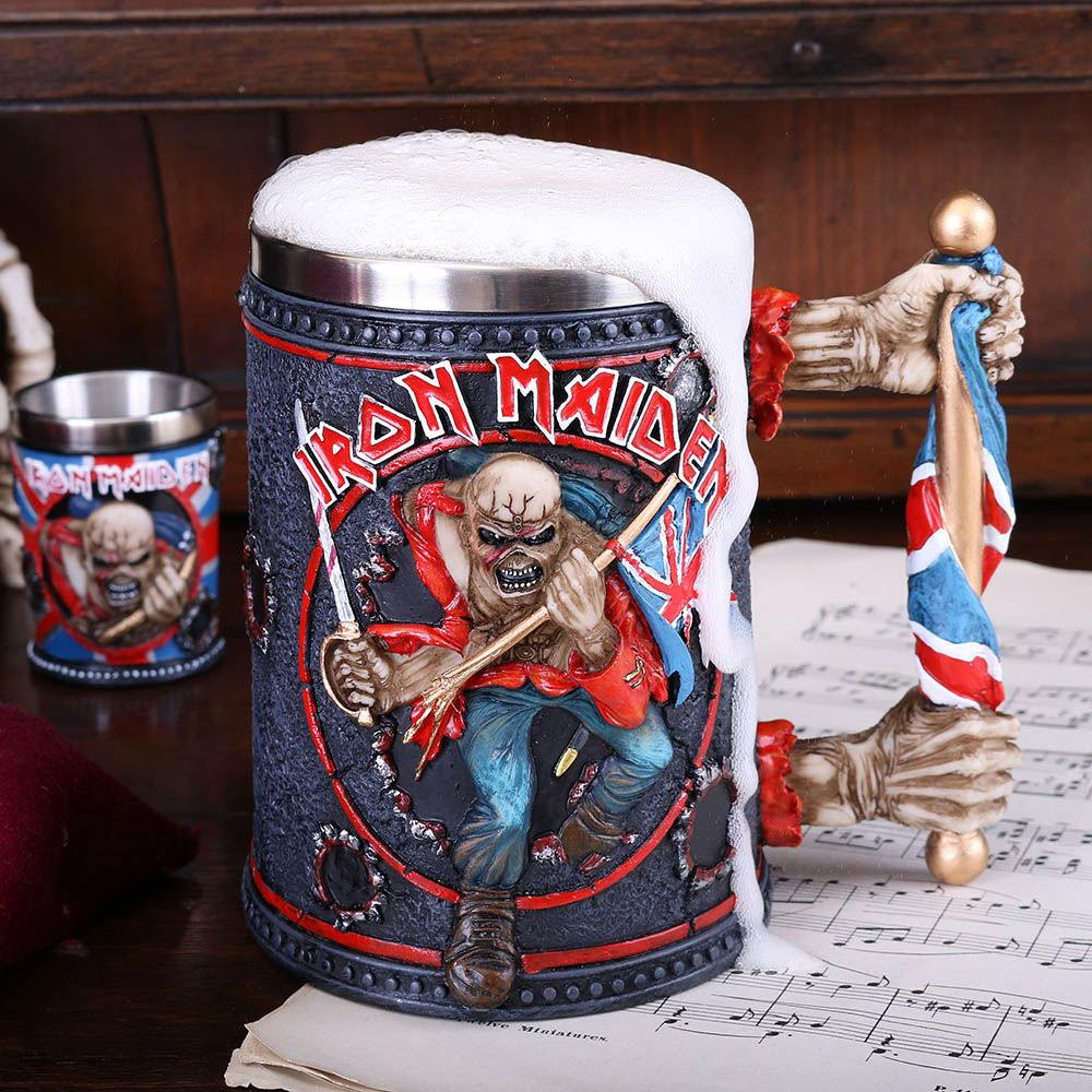 
                  
                    IRON MAIDEN アイアンメイデン (結成 50周年 ) - Eddie The Trooper / TANKARD / 食器・グラス
                  
                