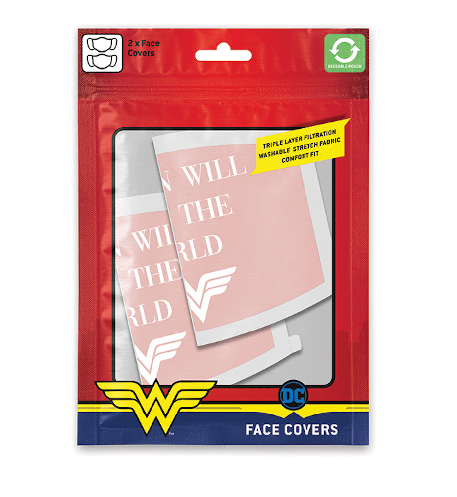
                  
                    【廃番ラスト販売/特別価格】WONDER WOMAN ワンダーウーマン - Save The World 2枚セット / ファッション・マスク
                  
                