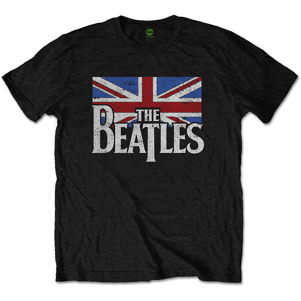 THE BEATLES - (結成 65周年 ) - Dop T Logo & Vintage Flag